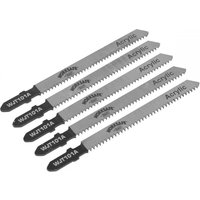 Sealey WJT101A Jigsaw Blade Metal 75Mm 12Tpi - Pack Of 5