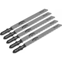 Sealey WJT101BR Jigsaw Blade Wood & Plastics 75Mm 10Tpi - Pack Of 5