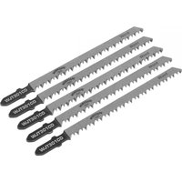 Sealey WJT301CD Jigsaw Blade Wood & Plastics 90Mm 8Tpi - Pack Of 5