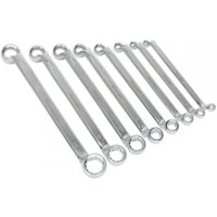 Sealey 8 Piece Offset Double Ring Spanner Set