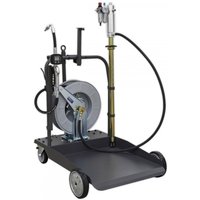 Sealey AK4562D Oil Dispensing System Air Operated With 10M Retractable Hose Reel