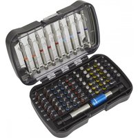 Sealey S01038 Power Tool Bit Set 71Pc Colour-Coded S2
