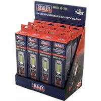 Sealey LED1001DB Rechargeable Inspection Light 8W Led - Display Box Of 12