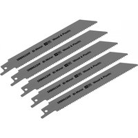 Sealey SRBR622HF Reciprocating Saw Blade Wood & Plastics 150Mm 10Tpi - Pack Of 5