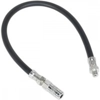 Sealey GGHE450 Rubber Delivery Hose With 4-Jaw Connector Flexible 450Mm 1/8inBsp Gas