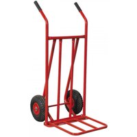 Sealey CST800 Sack Truck With Pneumatic Tyres Folding 150Kg Capacity