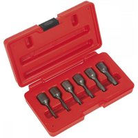 Sealey 6 Piece 3/8" Drive Screw Extractor Socket Set