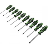 Sealey AK4324HV 10 Piece Grip Max Torx Hi Vis Screwdriver Set