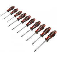 Sealey AK4324 10 Piece Grip Max Torx Screwdriver Set