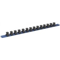 Sealey 1/2" Drive Aluminium Socket Retaining Rail 14 Clips