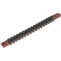 Sealey 1/2" Drive Socket Retaining Rail 17 Clips