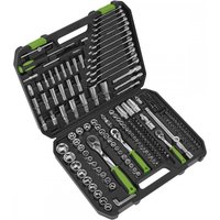 Siegen 219 Piece Combination Drive Socket Spanner and Screwdriver Set