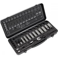 Sealey Black Series 34 Piece 3/8" Drive WallDrive Socket Set