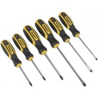 Siegen 6 Piece Soft Grip Screwdriver Set