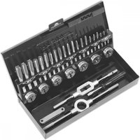 Sealey 32 Piece Metric HSS Tap and Die Set