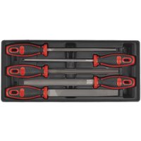 Sealey 5 Piece Engineers File Set in Module Tray