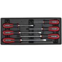 Sealey 6 Piece Hammer Through Screwdriver Set in Module Tray