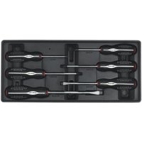 Sealey 6 Piece Screwdriver Set in Module Tray