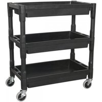 Sealey 3 Shelf Heavy Duty Composite Trolley