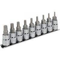 Sealey 9 Piece 3/8" Drive Torx Plus Socket Bit Set