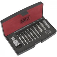 Sealey 11 Piece Torx Screw Extractor Set