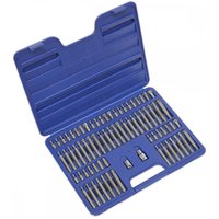 Sealey 74 Piece Ribe / Spline / Hex / Torx / Security Torx Bit Set