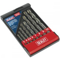 Sealey 8 Piece Masonry Drill Bit Set