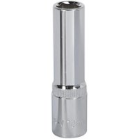 Sealey 3/8" Drive Polished Deep Hexagon WallDrive Socket Metric