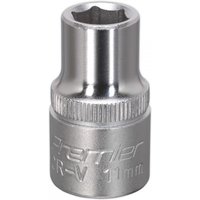 Sealey 1/2" Drive Hexagon WallDrive Socket Metric