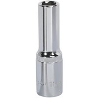 Sealey 1/2" Drive Deep Hexagon WallDrive Socket Metric
