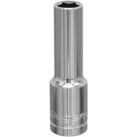Siegen 1/2" Drive Deep Hexagon WallDrive Socket Metric