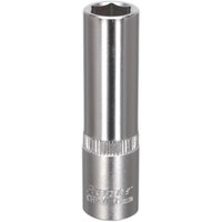 Sealey 3/8" Drive Deep Hexagon WallDrive Socket Metric