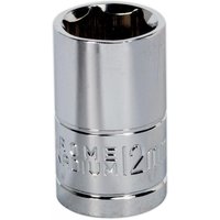 Siegen 3/8" Drive Hexagon WallDrive Socket Metric