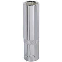 Sealey 3/8" Drive Polished Deep Hexagon WallDrive Socket Metric
