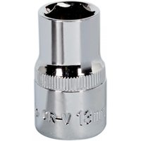 Sealey 1/2" Drive Hexagon WallDrive Socket Metric