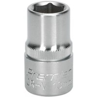 Sealey 1/2" Drive Hexagon WallDrive Socket Metric