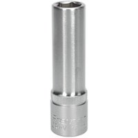 Sealey 1/2" Drive Deep Hexagon WallDrive Socket Metric
