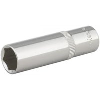 Sealey 3/8" Drive Polished Deep Hexagon WallDrive Socket Metric