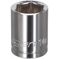 Siegen 3/8" Drive Hexagon WallDrive Socket Metric