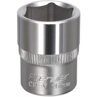 Sealey 3/8" Drive Hexagon WallDrive Socket Metric