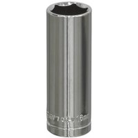 Siegen 3/8" Drive Deep Hexagon WallDrive Socket Metric