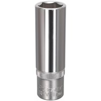 Sealey 1/2" Drive Deep Hexagon WallDrive Socket Metric