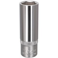 Sealey 1/2" Drive Deep Hexagon WallDrive Socket Metric