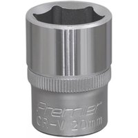 Sealey 1/2" Drive Hexagon WallDrive Socket Metric