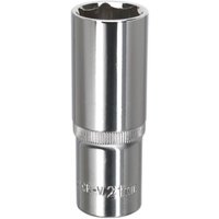 Sealey 1/2" Drive Deep Hexagon WallDrive Socket Metric