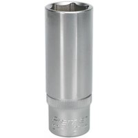 Sealey 1/2" Drive Deep Hexagon WallDrive Socket Metric