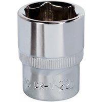 Sealey 1/2" Drive Hexagon WallDrive Socket Metric