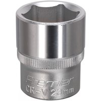 Sealey 1/2" Drive Hexagon WallDrive Socket Metric