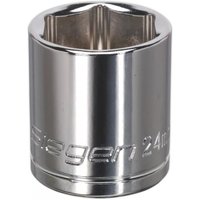 Siegen 1/2" Drive Hexagon WallDrive Socket Metric