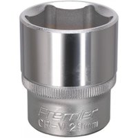 Sealey 1/2" Drive Hexagon WallDrive Socket Metric